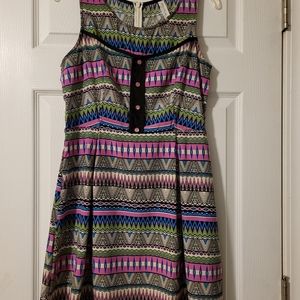 Modcloth Pink Owl Dress M